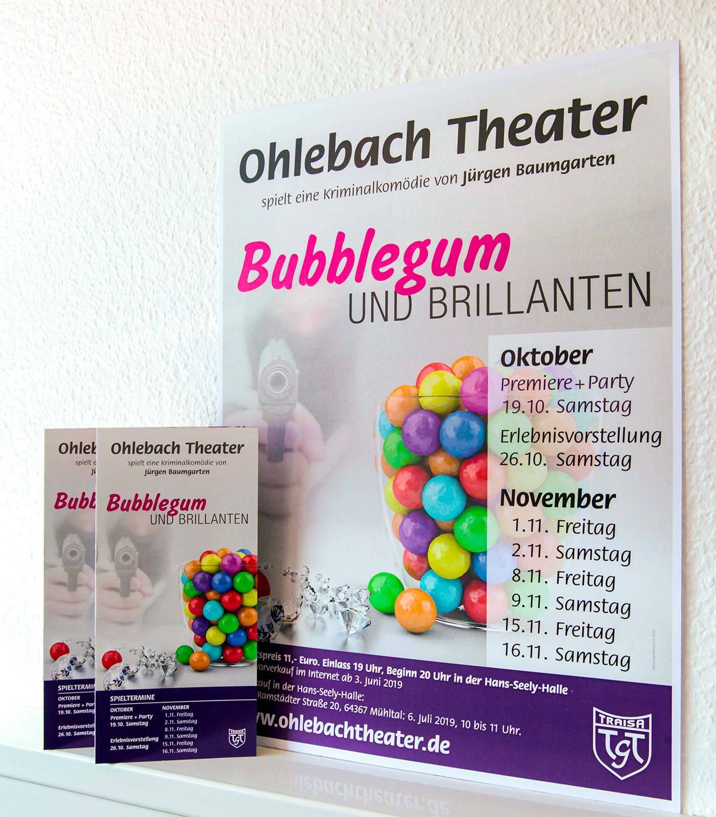 Ohlebachtheater Flyer & Plakate
