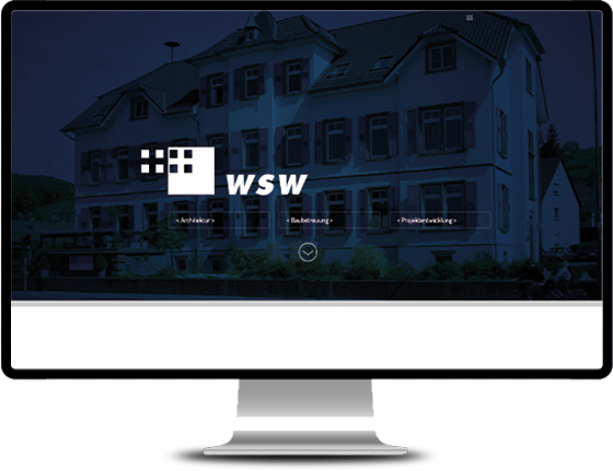 Webdesign WSW Baubetreuungs GmbH Bensheim
